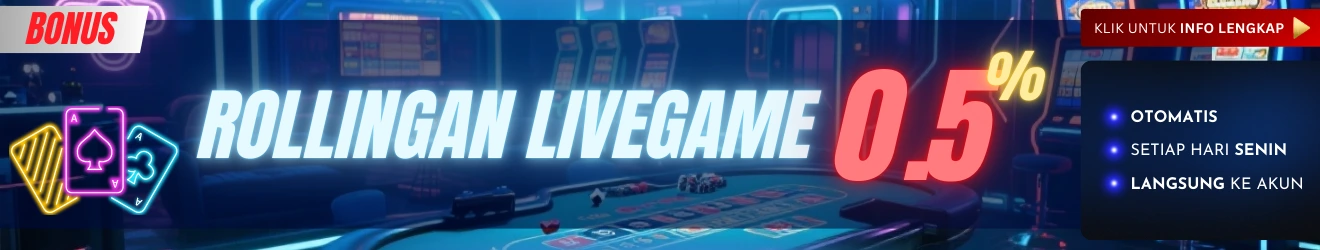 BONUS ROLLINGAN LIVECASINO